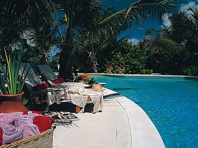 view of the pool