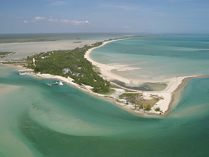 Island Paradise aerial view
